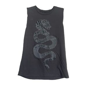 Taylor swift size small reputation tour snake tank top